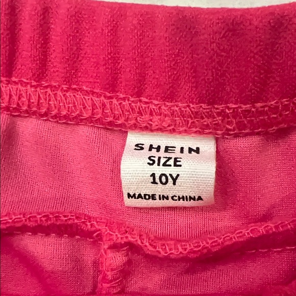 SHEIN Pink Ruffle Kids Matching Set - Picture 5 of 8